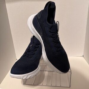 Curry Under Armour Mens UA Team Curry 14M 15.5W Flow Basketball Shoes Blue Size